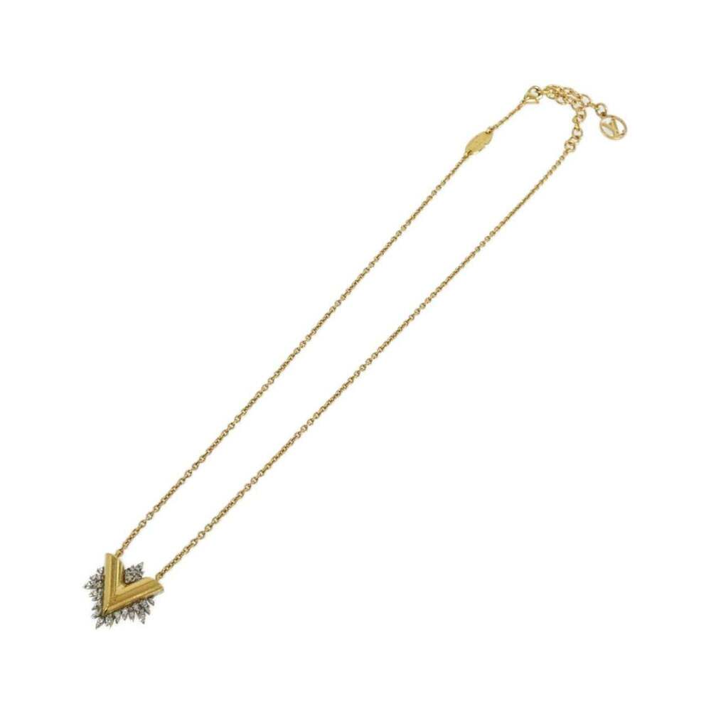 LOUIS VUITTON Gold Necklace - Picture 2 of 6